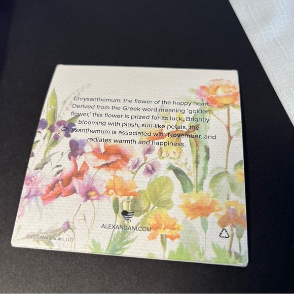 Alex and Ani Golden Flower Bangle. Chrysanthemum. NWT new. Perfect gift - Picture 4 of 8